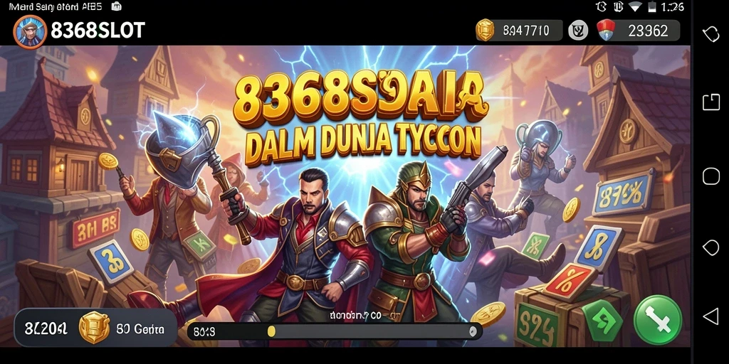 Tampilan menarik dari gameplay 8368SLOT yang menunjukkan aksi Tycoon.