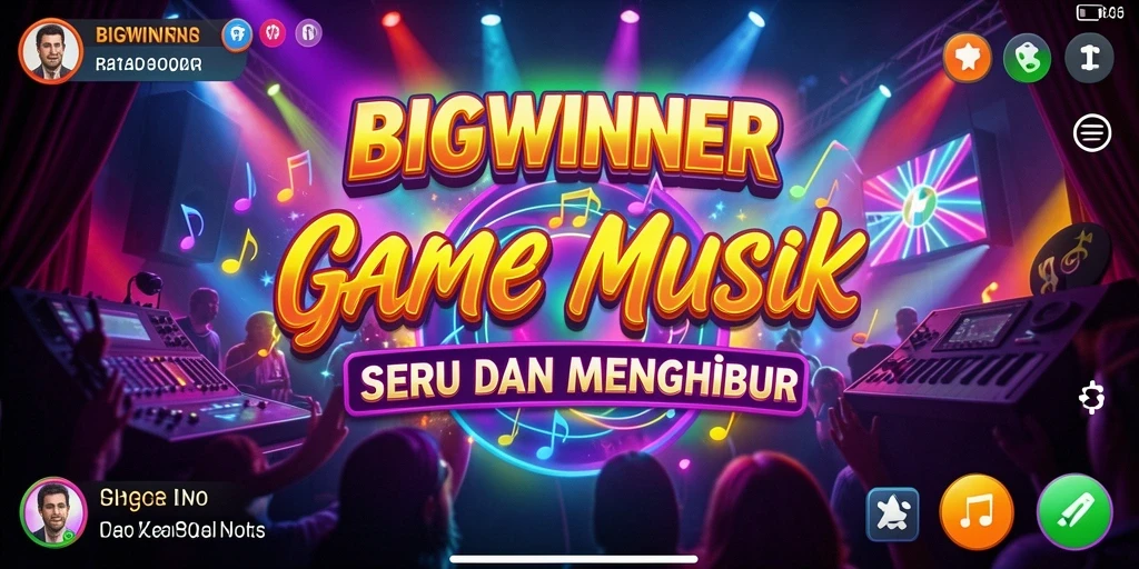 Tampilan gameplay yang unik dan menarik dalam BIGWINNER.