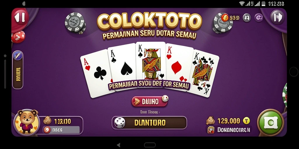 Tampilan menarik dari gameplay COLOKTOTO yang seru dan interaktif.