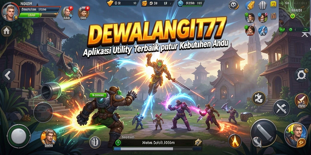 Tampilan utama DEWALANGIT77 dengan fitur-fitur canggih untuk pengguna.