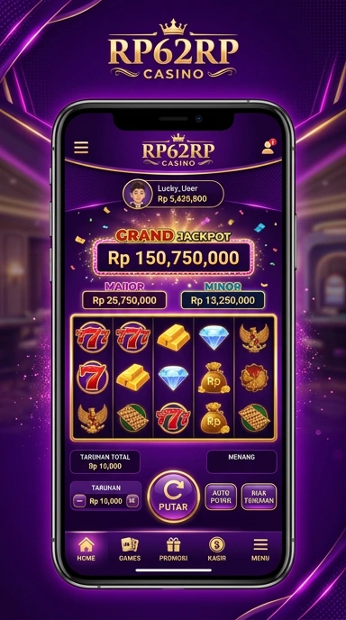 Proses pengunduhan aplikasi rp62rp yang cepat dan aman.